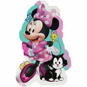 TOALLA FORMA MINNIE DISNEY MICROFIBRA 88X148CM