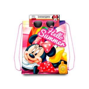 MOCHILA SACO + GAFAS SOL MINNIE