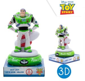 LAMPARA DE NOCHE FIGURA 3D BUZZ LIGHT YEAR 25CM