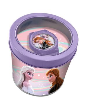 RELOJ ANALOGICO EN CAJA DE METAL - FROZEN 2