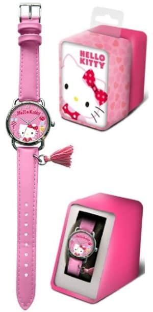 HELLO KITTY RELOJ ANALOGICO CORAL 6