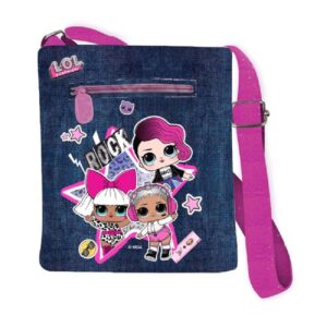 BOLSO FASHION CREMALLERA LOL SURPRISE JEANS