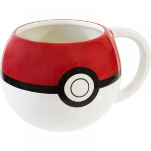 TAZA 3D POKEBALL POKEMON 445ML