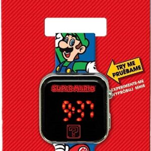 Reloj Led Super Mario