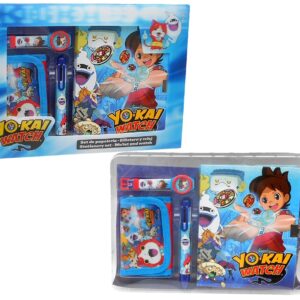 SET PAPELERIA LENTICULAR YO-KAI WATCH