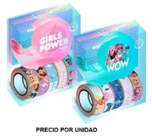 CINTAS DECORATIVAS WASHI TAPES WOW GENERATION