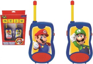 WALKIE TALKIES SUPER MARIO, RANGO 120 M
