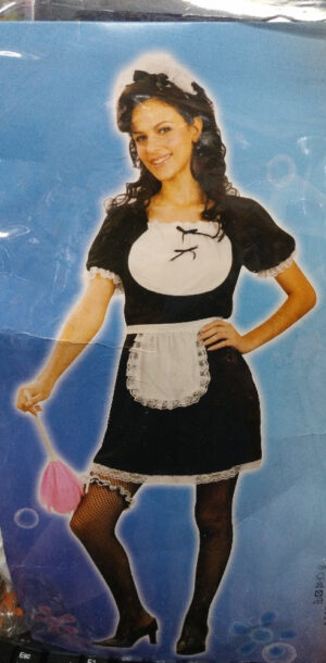 DISFRAZ SIRVIENTA ADULTO