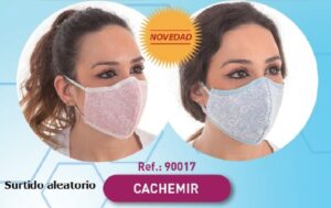 MASCARILLA HIGIENICA CACHEMIR 3 FILTROS