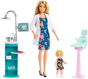 BARBIE QUIERO SER -PROFESIONES- RUBIA DENTISTA