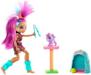 CAVE DOLL - PLAYSET MUÑECA ROARALAI CAT CONDO