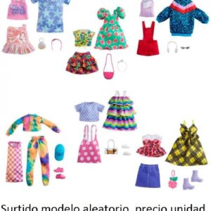 BARBIE PACK 2 LOOKS DE MODA PRIMAVERA (Surtido)
