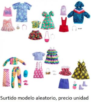 BARBIE PACK 2 LOOKS DE MODA PRIMAVERA (Surtido)