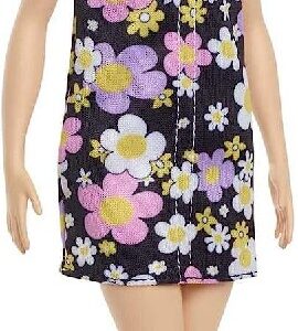 BARBIE FASHIONISTA VESTIDO MARGARITAS CON AUDÍFONO