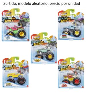 MONSTER TRUCKS COLOR SHIFTERS SURTIDO HOTWHEELS