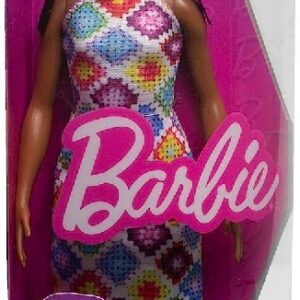 BARBIE FASHIONISTA VESTIDO CROCHET AFROAMERICANA