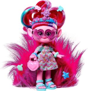 TROLLS 3 TODOS JUNTOS REINA POPPY MUÑECA CON PELO