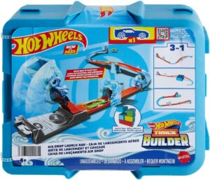 PISTA HOT WHEELS TRACK BUILDER AIR DROP LAUNCH BOX