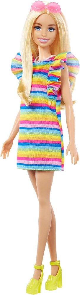 BARBIE FASHIONISTA CON VESTIDO ARCOÍRIS Nº197