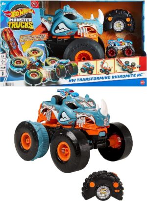 HOT WHEELS RC RHINOMITE RADIOCONTROL COCHE DE JUGUETE