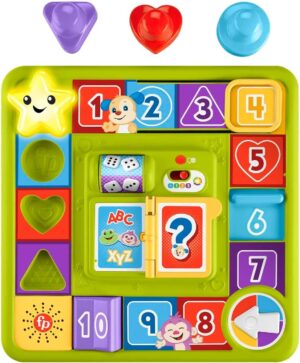 FISHER-PRICE RÍE Y APRENDE PERRITO TABLERO DE ACTIVIDADES