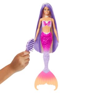 BARBIE UN TOQUE DE MAGIA MALIBÚ SIRENA CAMBIA COLOR