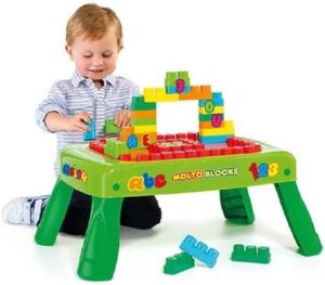 MESA DE BLOQUES + 20 PIEZAS