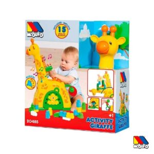 Jirafa Actividades Musical con 25 Bloques