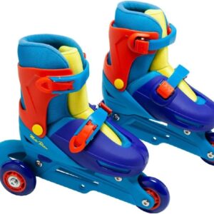 PATINES EN LINEA EXTENSIBLE AZUL T-31-34