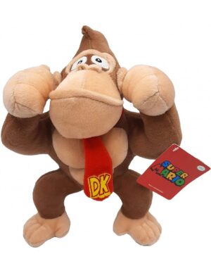PELUCHE DONKEY KONG 30CM - SUPER MARIO BROS NINTENDO