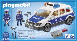 COCHE POLICÍA CON LUCES Y SONIDO PLAYMOBIL 6920