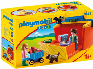 1.2.3 MERCADO MALETÍN  PLAYMOBIL 9123