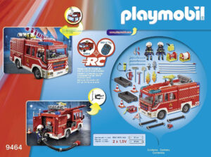 CAMIÓN DE BOMBEROS PLAYMOBIL 9464