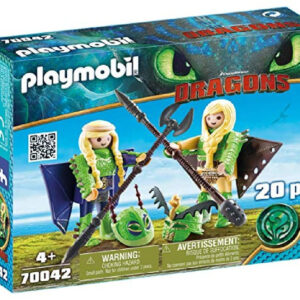 CHUSCO Y BRUSCA CON TRAJE VOLADOR DRAGONS 3 70042