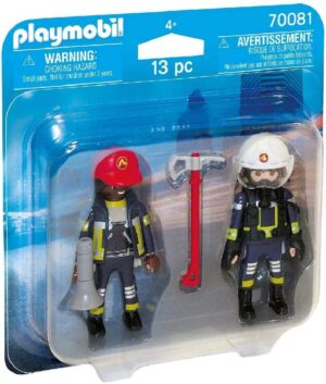PLAYMOBIL - DUO PACK BOMBEROS 70081