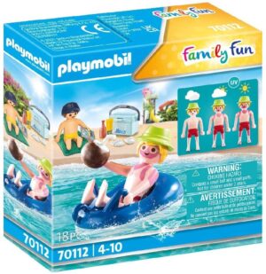 PLAYMOBIL NADADOR CON FLOTADOR 70112