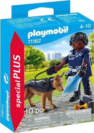 POLICÍA CON PERRO - PLAYMOBIL 71162
