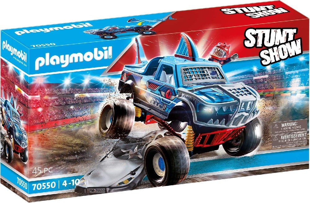 STUNTSHOW MONSTER TRUCK SHARK - PLAYMOBIL 70550