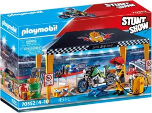 STUNTSHOW TIENDA TALLER - PLAYMOBIL 70552