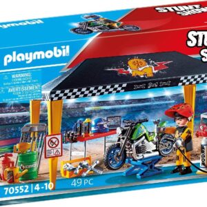 STUNTSHOW TIENDA TALLER - PLAYMOBIL 70552