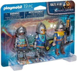 SET DE 3 CABALLEROS DE NOVELMORE - PLAYMOBIL 70671