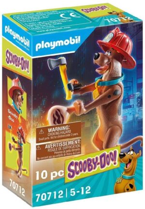 SCOOBY-DOO! FIGURA COLECCIONABLE BOMBERO PLAYMOBIL