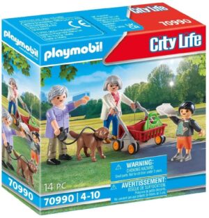 ABUELOS Y NIETO PLAYMOBIL CITY LIFE 70990