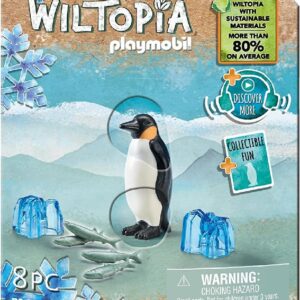 WILTOPIA PINGÜINO EMPERADOR PINGUINO 71061 PLAYMOBIL