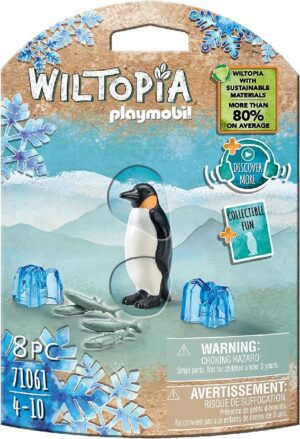 WILTOPIA PINGÜINO EMPERADOR PINGUINO 71061 PLAYMOBIL