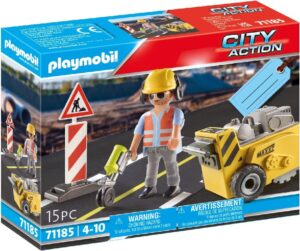 TRABAJADOR DE LA CONSTRUCCIÓN PLAYMOBIL 71185