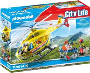 HELICÓPTERO DE RESCATE PLAYMOBIL 71203