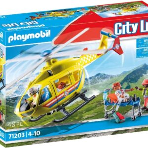 HELICÓPTERO DE RESCATE PLAYMOBIL 71203