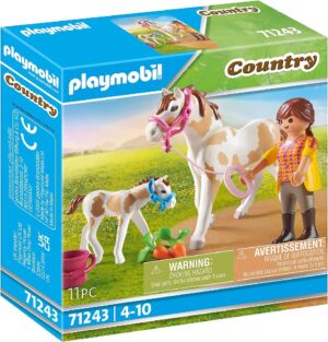 CABALLO CON POTRO PLAYMOBIL COUNTRY 71243