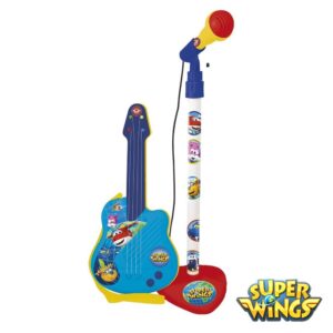 MICRÓFONO Y GUITARRA SUPERWINGS
